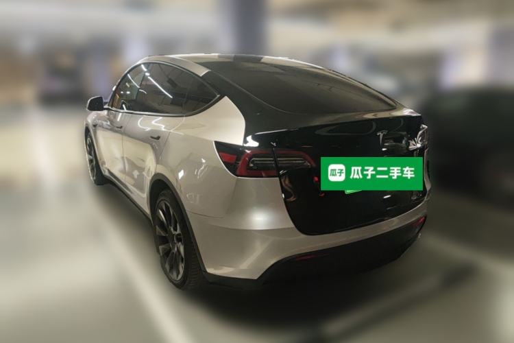 Used Tesla Model Y 2022 Rear-Wheel-Drive Version Rear Left 45 Deg