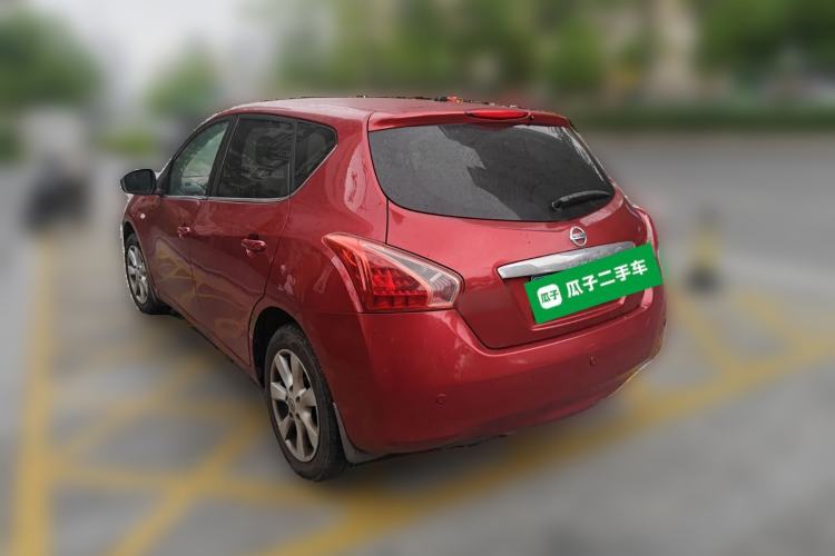 Used Nissan Tiida 2011 1.6L CVT Smart Version Rear Left 45 Deg