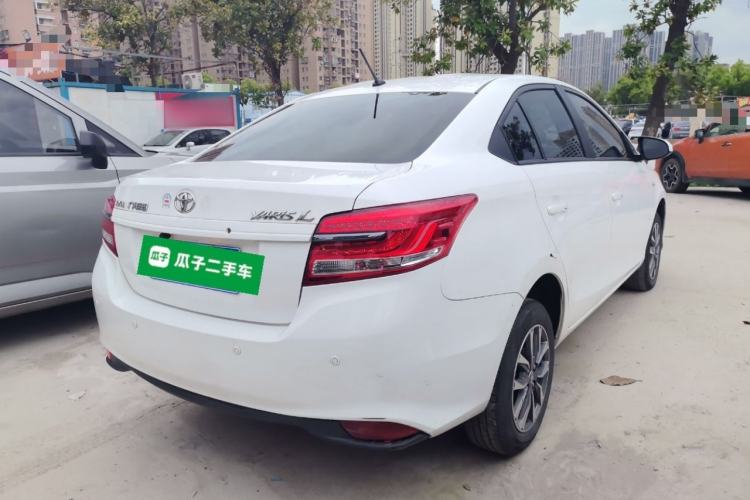 Used Toyota YARiS L Zhi Xiang 2021 1.5L CVT Leading Edition Rear Right 45 Deg