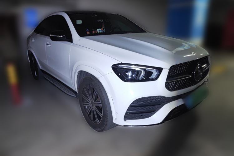 Used Mercedes-Benz GLE Coupe 2020 GLE 350 4MATIC Coupe SUV Luxury Model Front Right 45 Deg