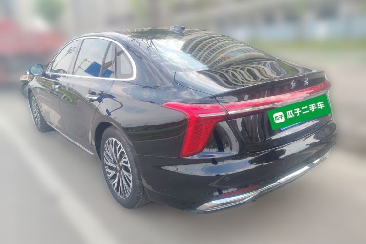Used Hongqi H5 2024 2.0T Automatic Smart Connect Flagship Edition Rear Left 45 Deg