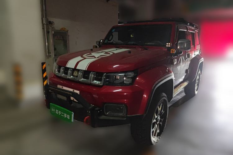 Used BAIC Off-Road BJ40 2019 2.3T Automatic Four-Wheel Drive Urban Hunter Edition Premium Model China VI Emission Standard