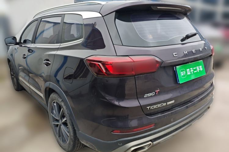 Used Chery Tiggo 8 PLUS 2021 290TGDI DCT Haoyao Edition Rear Left 45 Deg