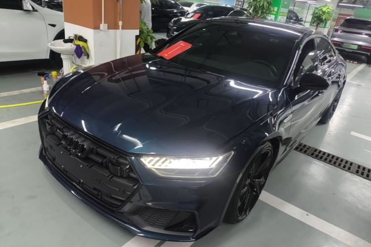 Used Audi A7L 2022 55 TFSI quattro S-line Zhiyuan Crystal Flow Package
