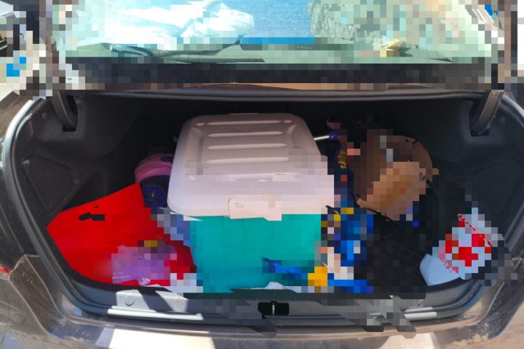 Used Qoros 3 2015 Sedan 1.6T Automatic ZhiZhen Enhanced Model Trunk