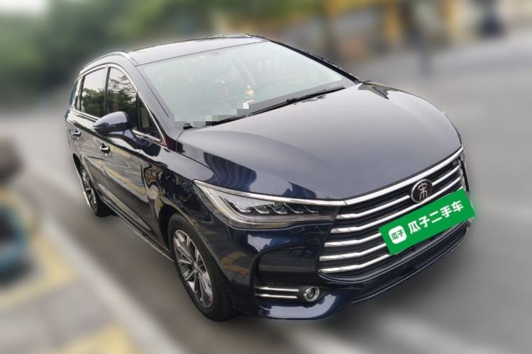 Used BYD Song MAX 2019 1.5T Automatic Smart Connect Ruiyi Model 7 Seats China VI Standard Front Right 45 Deg