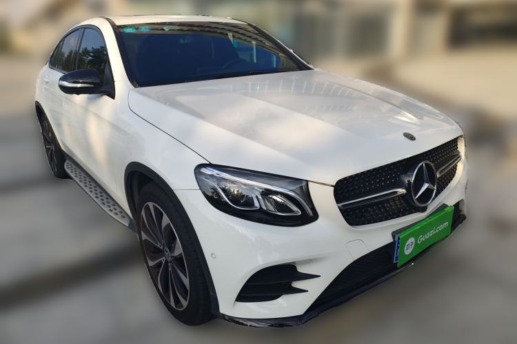 Used Mercedes-Benz GLC Coupe 2019 GLC 260 4MATIC Coupe SUV Front Right 45 Deg