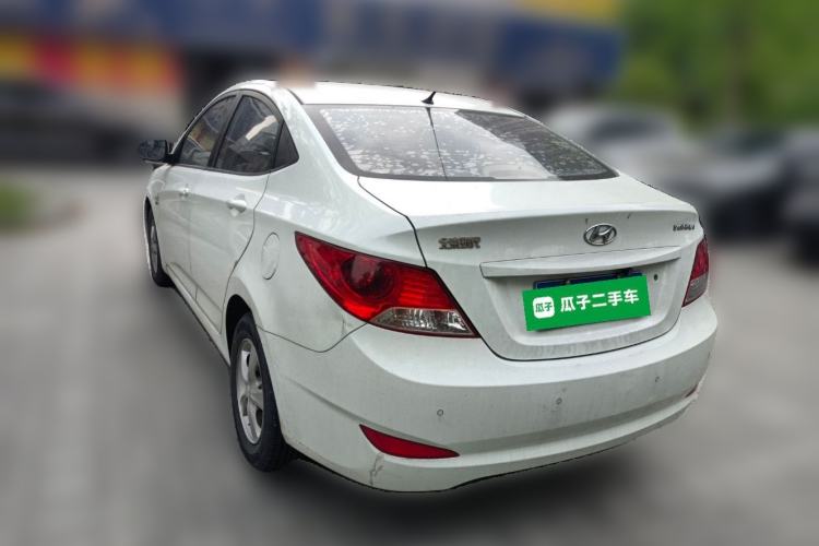 Used Hyundai Verna (older generation) 2010 Sedan 1.4L Automatic Fashionable GT Model Rear Left 45 Deg