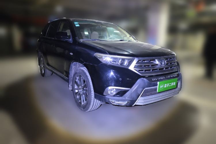 Used Toyota Highlander 2012 2.7L 2WD 5-Seater Elite Edition Front Right 45 Deg