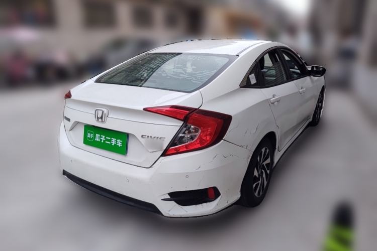 Used Honda Civic 2016 220TURBO CVT Luxury Edition Rear Right 45 Deg