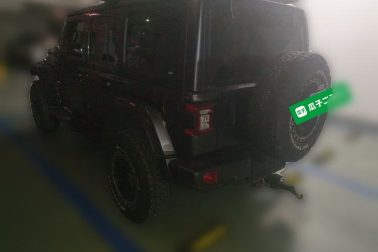 Used Jeep Wrangler 2024 2.0T Sahara Four-Door Edition Rear Left 45 Deg