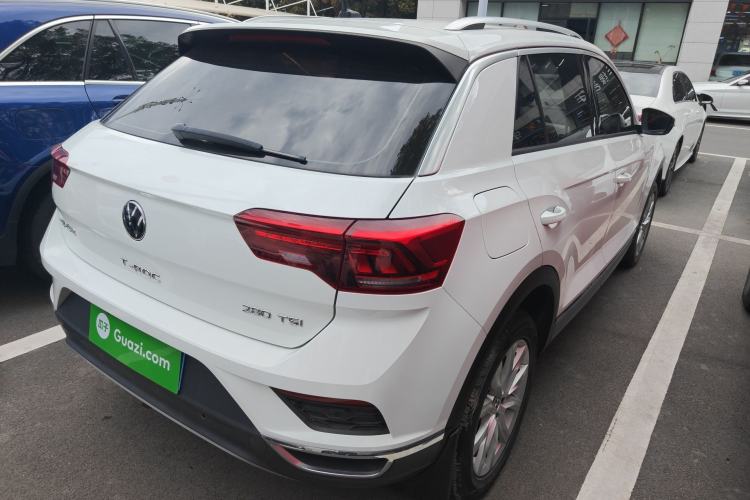 Used Volkswagen T-ROC 2021 Revised Version 280TSI DSG Two-Wheel Drive Elite Connect Edition Rear Right 45 Deg