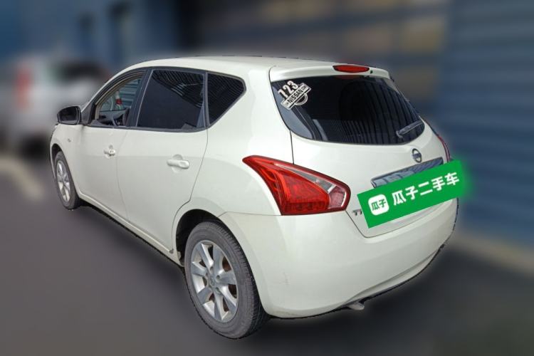 Used Nissan Tiida 2011 1.6L CVT Smart Version Rear Left 45 Deg