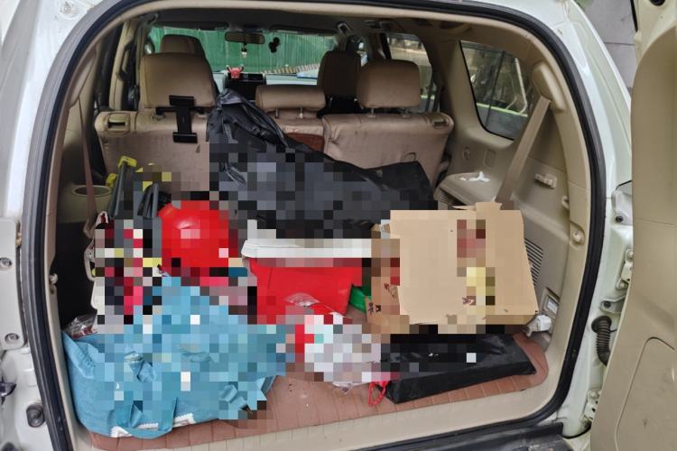 Used Toyota Prado 2013 2.7L Automatic Middle East Version Trunk