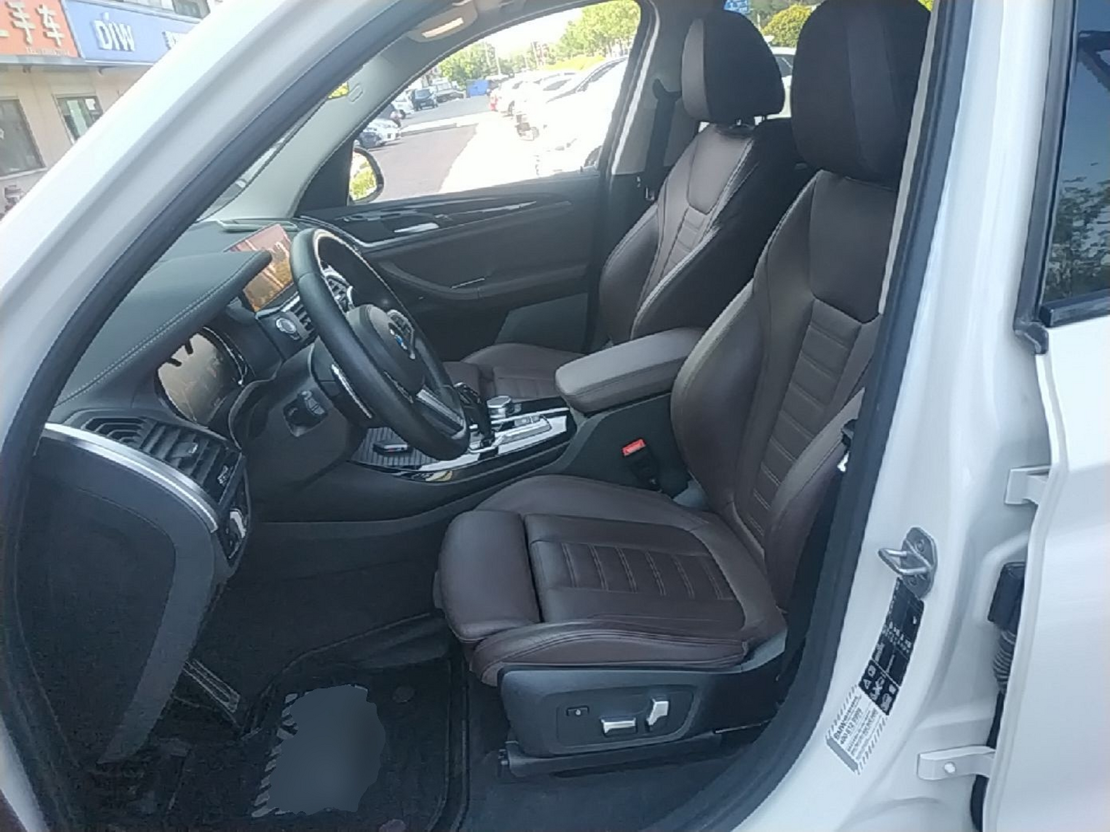Avant de la voiture