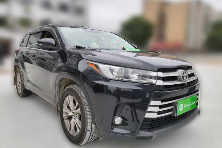 Used Toyota Highlander 2018 2.0T Four-Wheel Drive Elite Edition 7 Seats China VI Standard Front Right 45 Deg