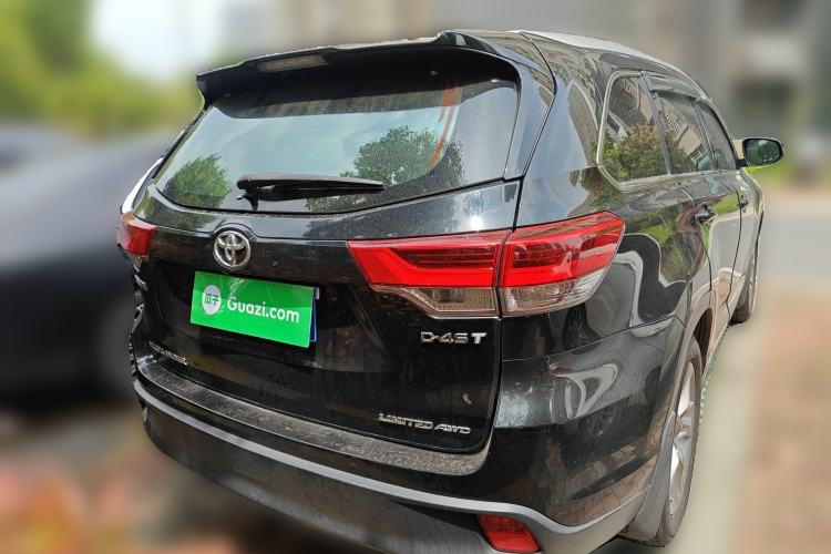 Used Toyota Highlander 2018 2.0T Four-Wheel Drive Supreme Edition 7-Seater China VI Rear