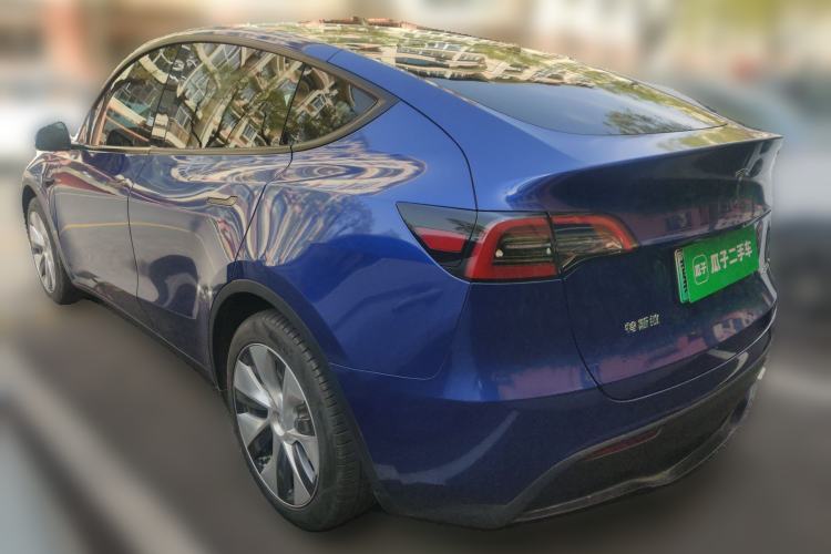 Used Tesla Model Y 2022 Revised Version Rear-Wheel Drive Rear Left 45 Deg