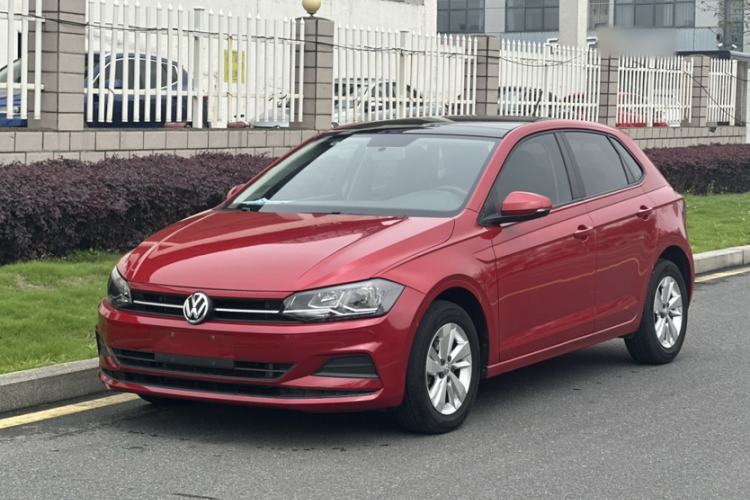 Used Volkswagen Polo 2019 Plus 1.5L Automatic Panoramic Enjoyment Edition Front Left 45 Deg