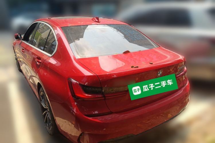 Used BMW 3 Series 2022 320Li M Sport Package Rear Left 45 Deg