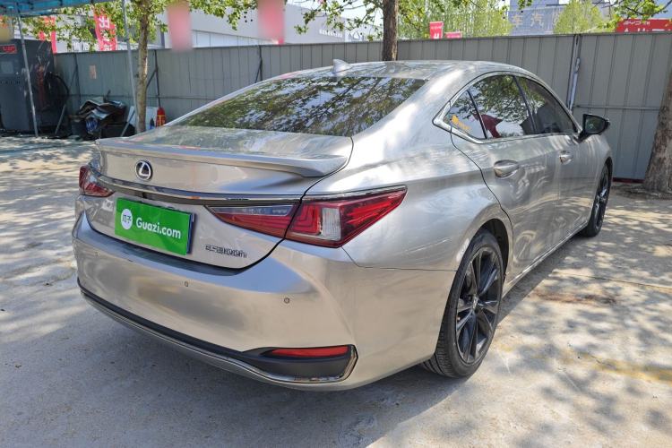 Used Lexus ES 2021 300h F SPORT Rear Right 45 Deg