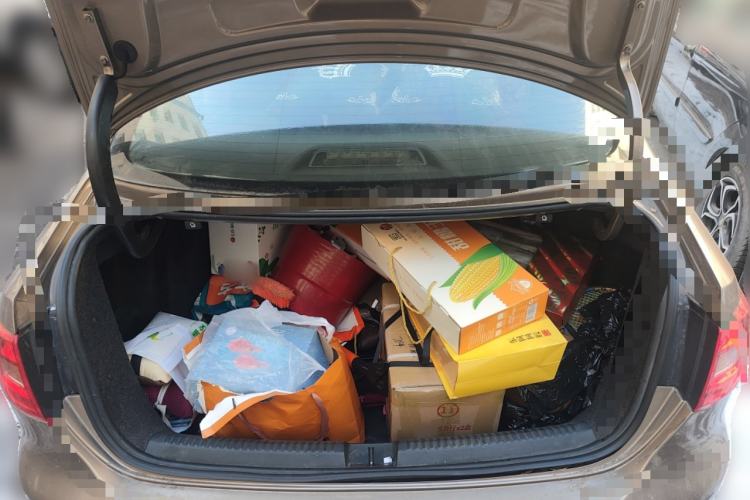 Used Volkswagen Sagitar 2014 Revised Version 1.6L Automatic Leading Edition Trunk