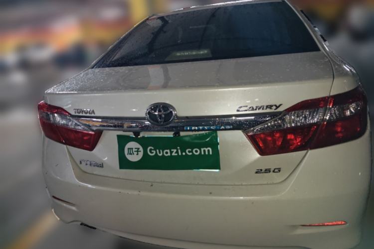 Used Toyota Camry 2013 2.5G Comfort Edition Rear