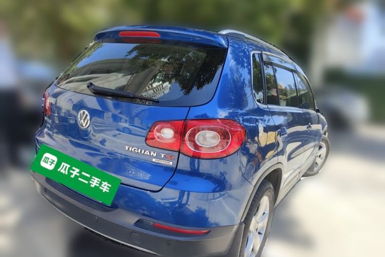 Used Volkswagen Tiguan 2012 1.8TSI Automatic All-Wheel Drive Elite Edition Rear Right 45 Deg