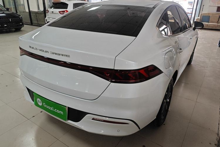 Used BYD Qin PLUS 2024 HONOR Edition DM-i 55KM Leading Model Rear Right 45 Deg