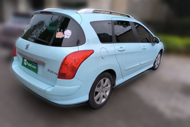 Used Peugeot 308 2009 1.6T SW Fashion Edition Rear Right 45 Deg