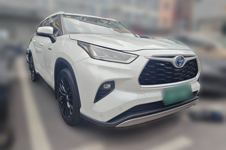 Used Toyota Highlander 2022 Dual-Engine 2.5L Four-Wheel Drive Prestige Version 7 Seats Front Right 45 Deg