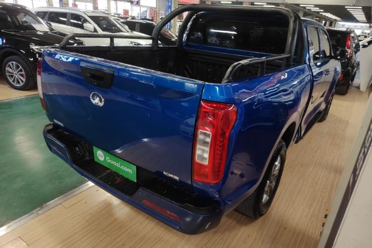 Used Great Wall Poer 2021 2.0T Commercial Version Automatic Diesel Two-Wheel Drive Elite Trim with Long Bed – GW4D20M Rear Right 45 Deg