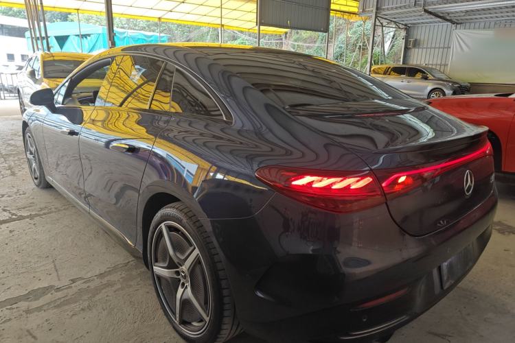 Used Mercedes-Benz EQE 2022 350 First Edition Special Version Rear Left 45 Deg