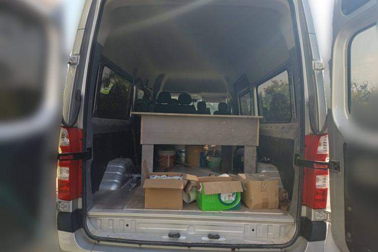 Used Foton Toano 2022 2.0T Manual Tongtu Multi-Function Extended-Chassis Mid-Roof Single-Tire Rear 5/6/7/9-Seater 4F20TC3 Trunk