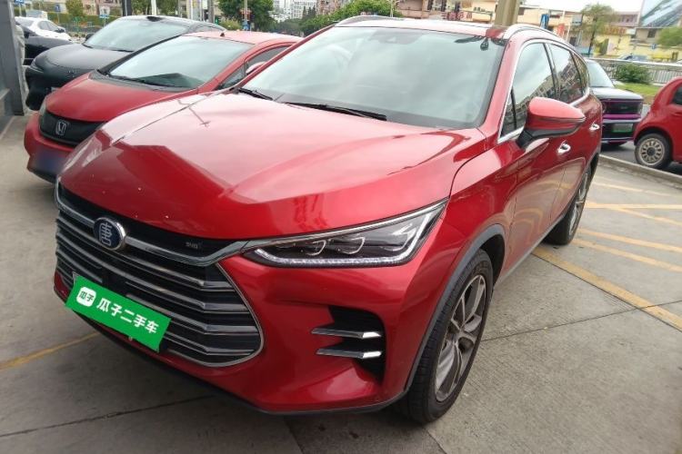 Used BYD Tang New Energy 2018 DM 2.0T All-Wheel Drive Smart Connectivity Luxury Model 7 Seats China V Emission Standard