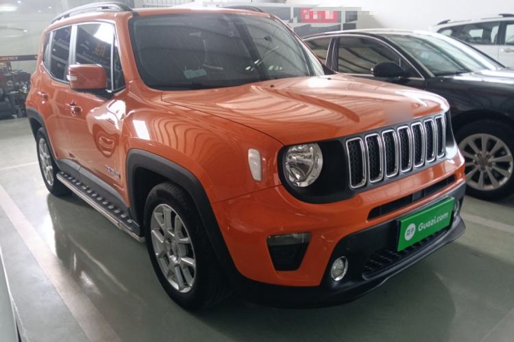 Used Jeep Renegade 2021 220T Automatic Elite Edition Front Right 45 Deg