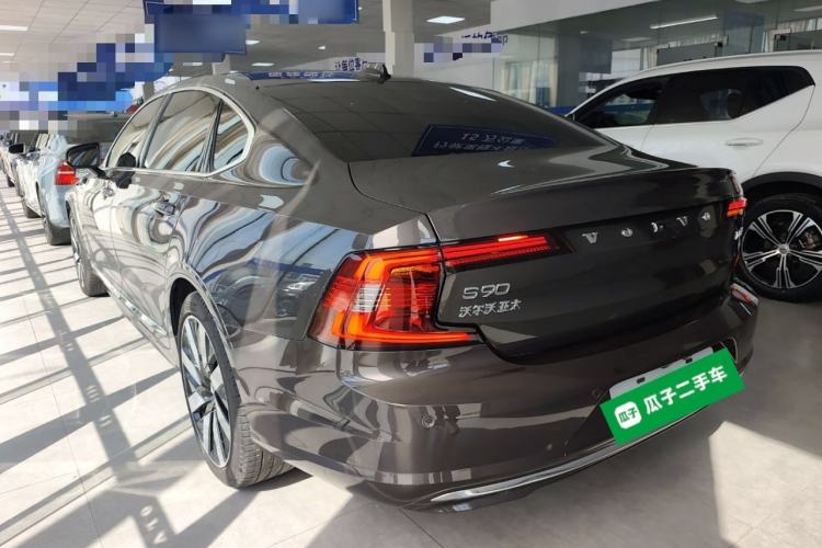 Used Volvo S90 New Energy 2025 Plug-in Hybrid Four-Wheel Drive Long-Range Luxury Smart Edition Rear Left 45 Deg