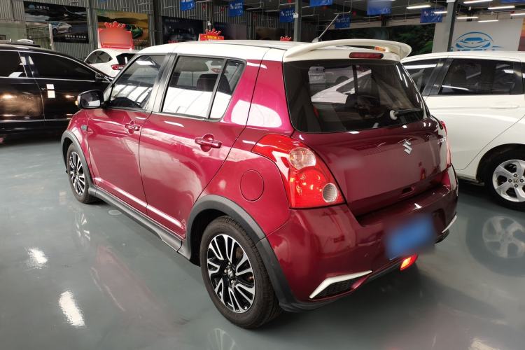 Used Suzuki Swift 2013 1.5L Automatic 20th Anniversary Limited Edition Rear Left 45 Deg