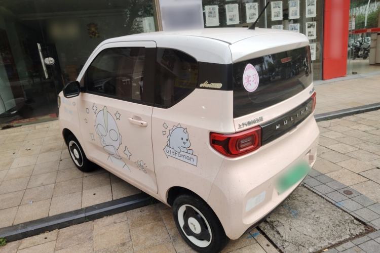 Used Wuling Hongguang MINIEV 2021 Macaron Premium Model – Lithium Iron Phosphate Rear Left 45 Deg