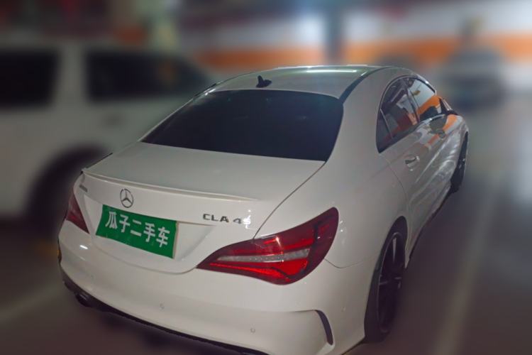 Used Mercedes-Benz CLA AMG 2017 Facelift AMG CLA 45 4MATIC Rear Right 45 Deg