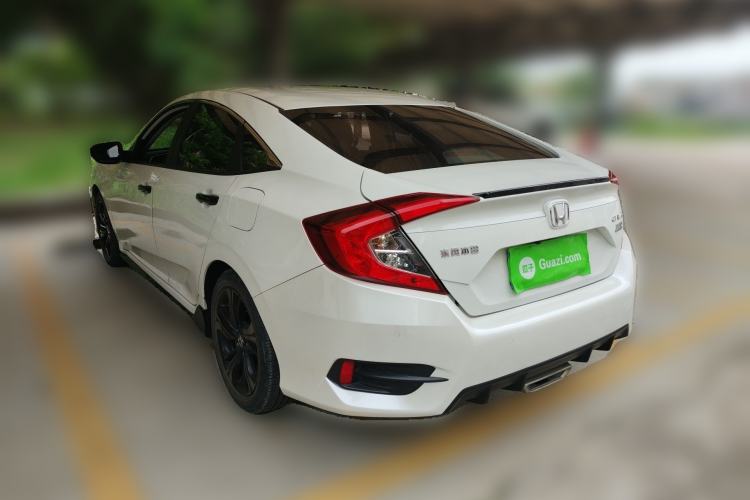 Used Honda Civic 2019 220TURBO CVT Dynamic Edition China VI Emission Standard Rear Left 45 Deg