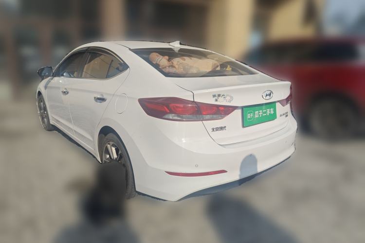 Used Hyundai Elantra (6th Generation / Lingdong) 2016 1.6L Automatic ZhiXuan – Elite Version Rear Left 45 Deg