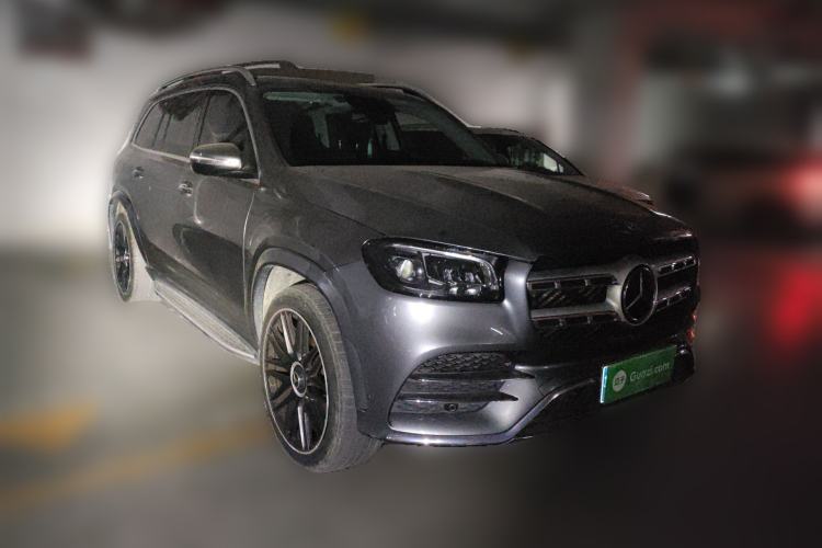 Used Mercedes-Benz GLS 2022 GLS 450 4MATIC Stylish Model Front Right 45 Deg