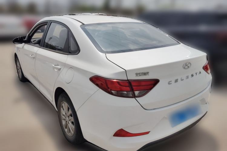 Used Hyundai Celesta 2018 1.6L Automatic GL Enjoyment Version China V Standard Rear Left 45 Deg