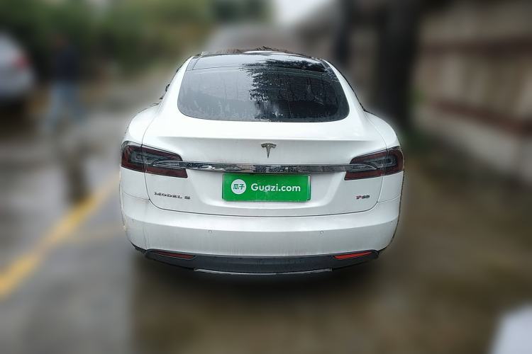Used Tesla Model S 2014 S P85 Rear