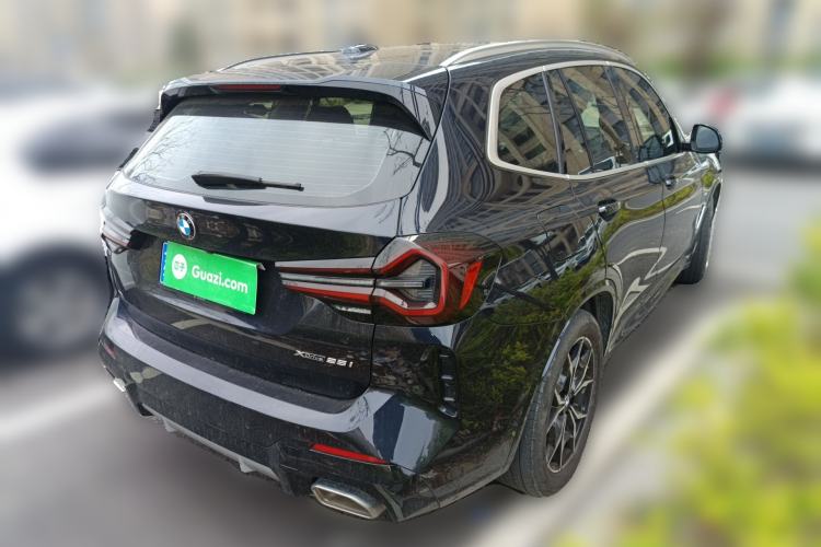 Used BMW X3 2022 Restyled xDrive25i M Sport Package Rear Right 45 Deg