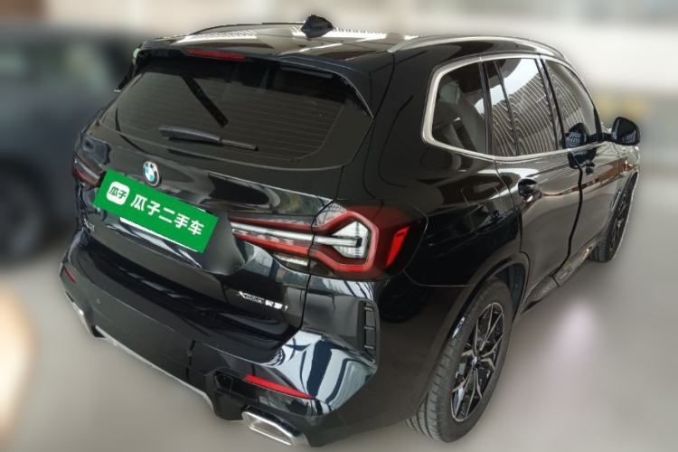 Used BMW X3 2022 xDrive25i M Sport Package Rear Right 45 Deg