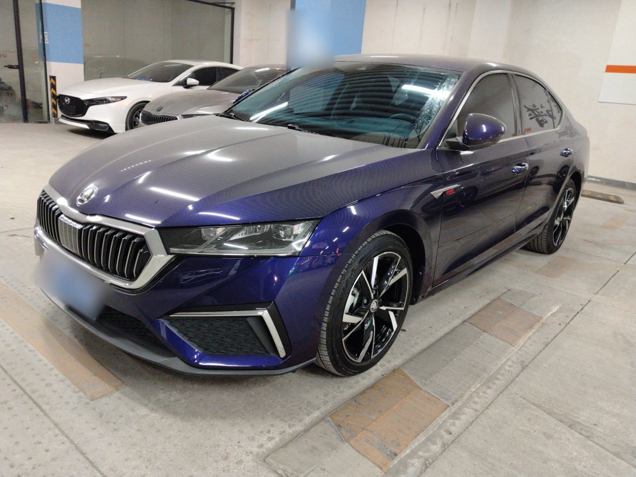 تحت مقدمة السيارة