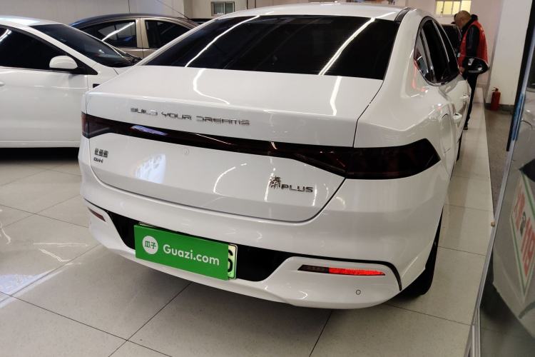 Used BYD Qin PLUS 2023 Champion Edition DM-i 55KM Leading Model Rear Right 45 Deg