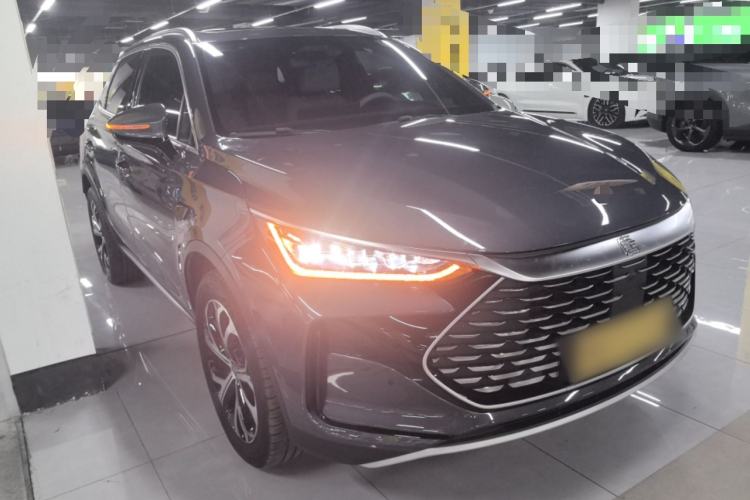 Used BYD Tang New Energy 2025 Intelligent Driving Version DM-i 115KM Flagship Edition Front Right 45 Deg